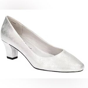 Elegant Easy Street Ballari Womens Round Stiletto Heel Pumps